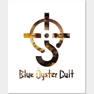 Blue oyster cult golden Posters and Art